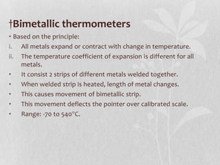 Temperature sensor | PPTX