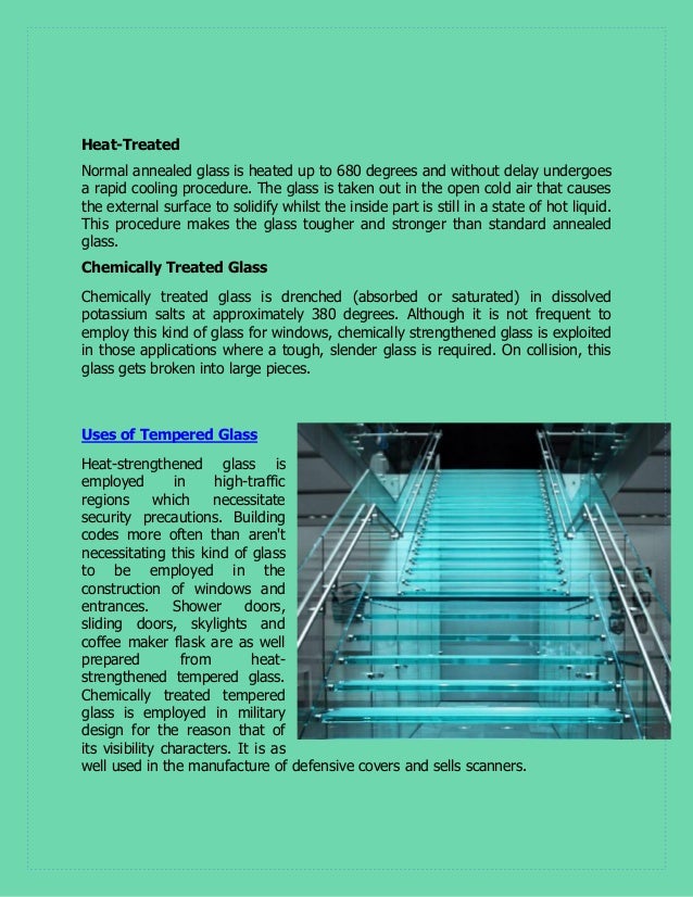 Facts about Tempered Glass