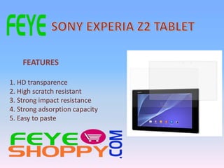 FEATURES 
1. HD transparence 
2. High scratch resistant 
3. Strong impact resistance 
4. Strong adsorption capacity 
5. Easy to paste 
 