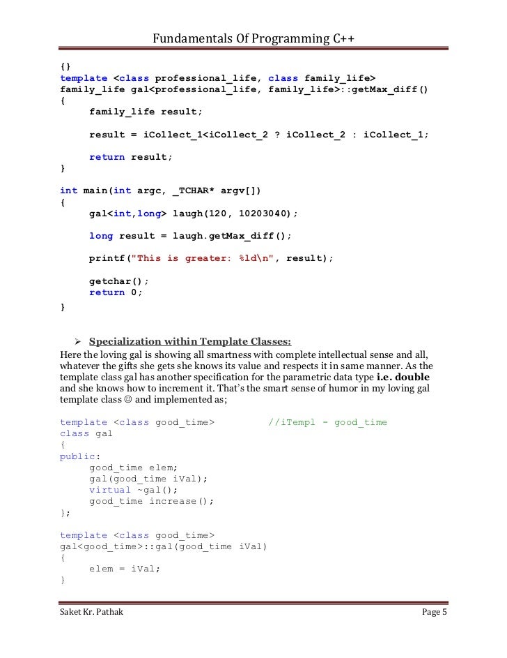 C++ Template