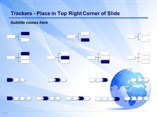 Trackers - Place in Top Right Corner of Slide Subtitle comes here 
