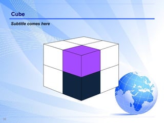 Cube Subtitle comes here 