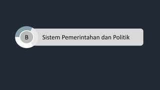 Sistem Pemerintahan dan PolitikB
 