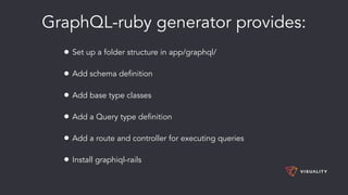 GraphQL in Ruby on Rails - basics | PDF