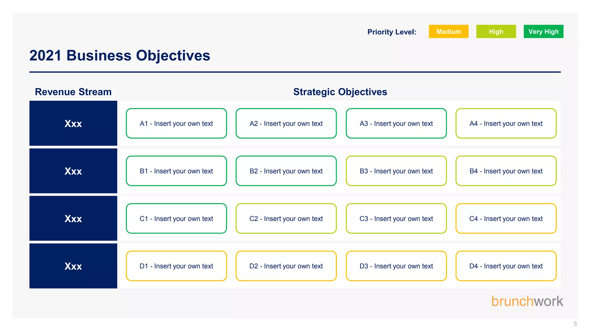 Consulting Business Plan Template PPTX