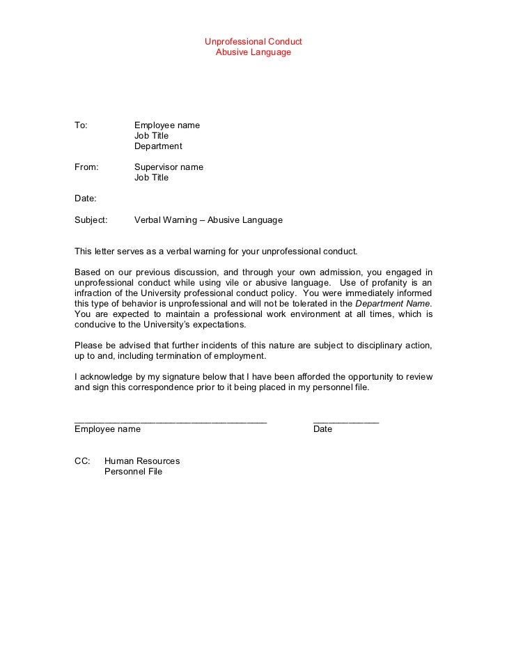 Cover letter to remove conditional status