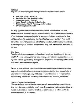 Template-Employee-Handbook-Sample-3.documents | DOC