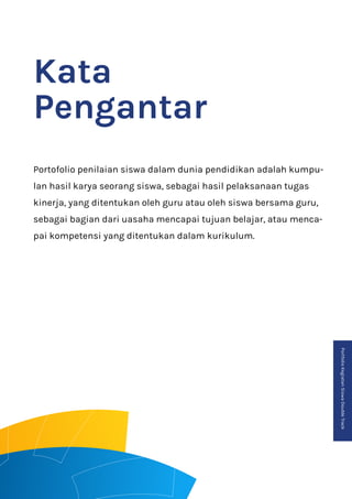 Template Portofolio Kegiatan Siswa