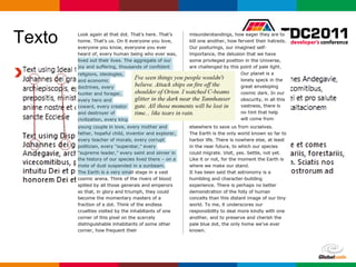 Texto Melhorias na manipulação do texto Conteúdo rico ligado via  RichTextOverflow   Legibilidade via  CharacterSpacing  e mais flexibilidade em torno da  LineStackingStrategy Melhor leitura (clareza) do texto com  pixel snapping Suporte  OpenType  melhorado 