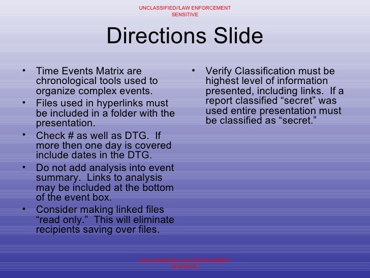 event flow template