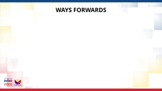 WAYS FORWARDS
 