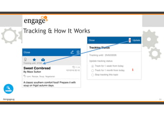 #engageug
Tracking & How It Works
24
 
