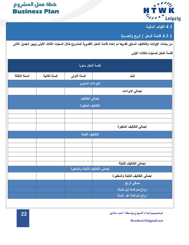 Business proposal template image