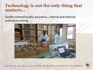 Technology is not the only thing that
matters…
Quality control/Quality assurance…internal and external
proficiency testing
 