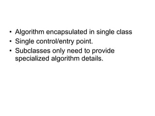 Template Method Pattern | PPT