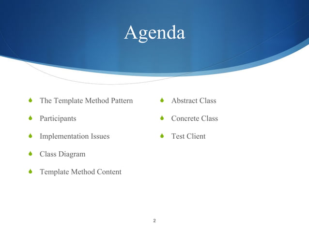 Template method pattern example | PPT