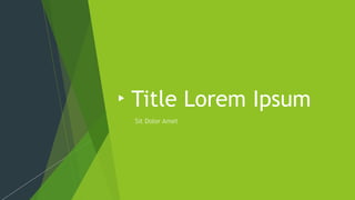 Title Lorem Ipsum
 