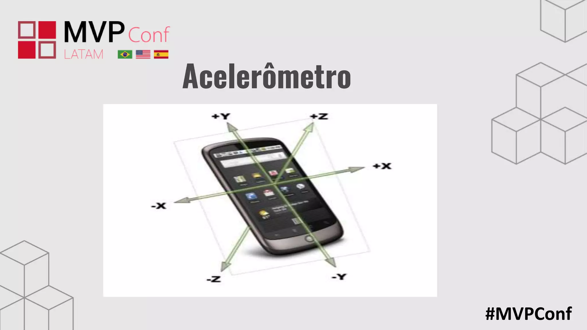 #MVPConf
Acelerômetro
 