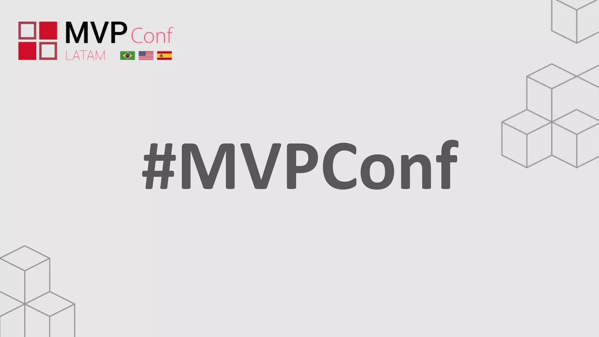 #MVPConf
 