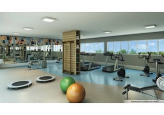 Perspectiva ilustrada do fitness
 