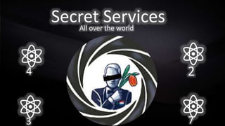 Secret Services
All over the world
2
4
3 7
 