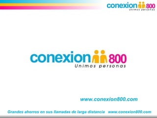 www.conexion800.com 