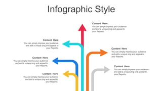 Infographic Style
Content Here
You can simply impress your audience
and add a unique zing and appeal to
your Reports.
Content Here
You can simply impress your audience
and add a unique zing and appeal to
your Reports.
Content Here
You can simply impress your audience
and add a unique zing and appeal to
your Reports.
Content Here
You can simply impress your audience
and add a unique zing and appeal to
your Reports.
Content Here
You can simply impress your audience
and add a unique zing and appeal to
your Reports.
Content Here
You can simply impress your audience
and add a unique zing and appeal to
your Reports.
 