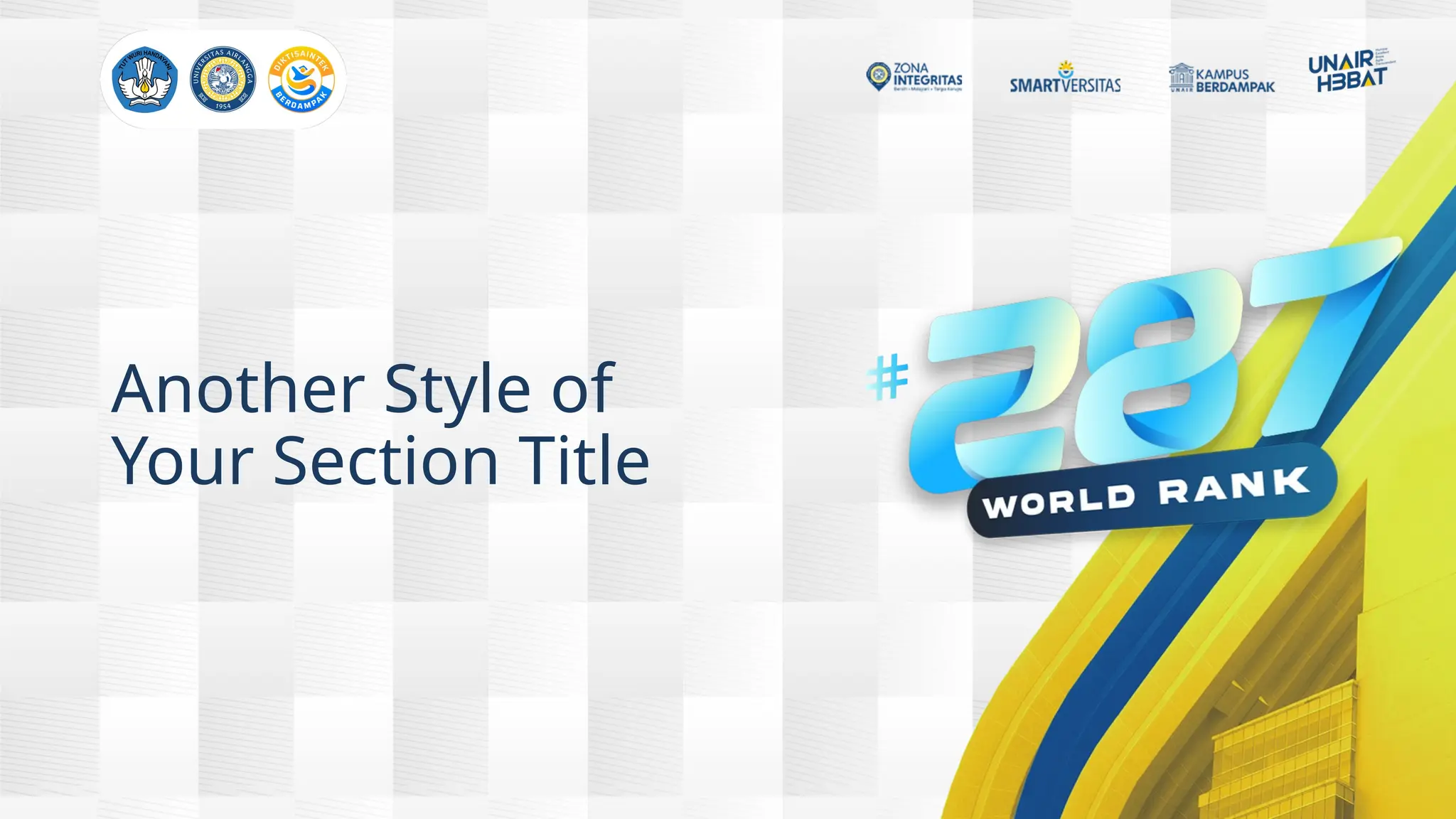 TEMPLATE PPT UNAIR 287 QS WORLD RANK.pptx