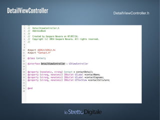 DetailViewControllerDetailViewController DetailViewController.h
 