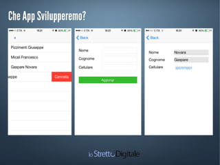 Che App Svilupperemo?Che App Svilupperemo?
 