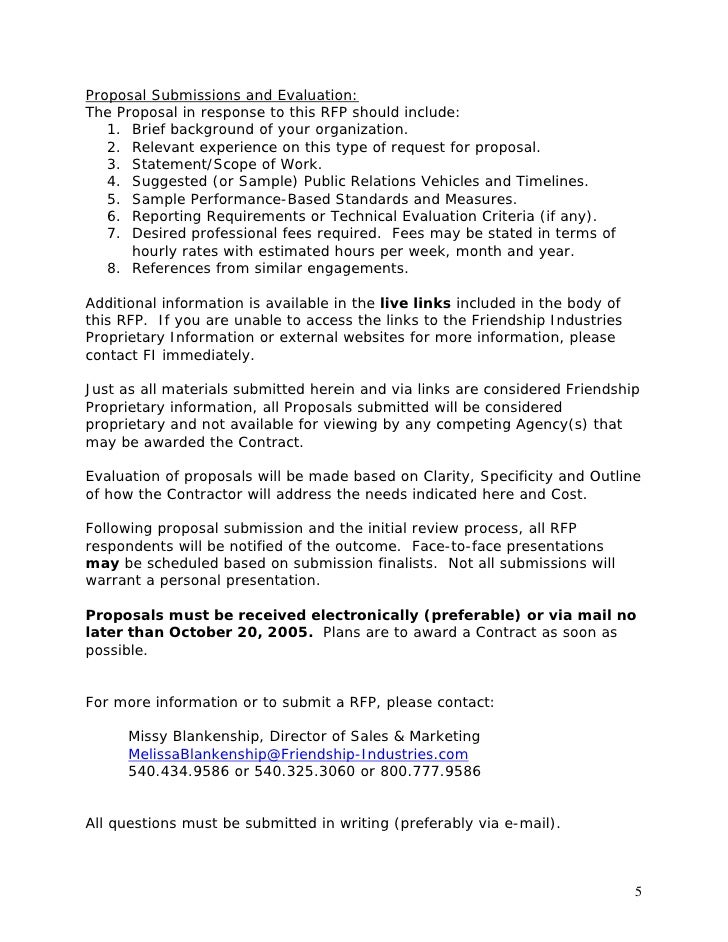 template-public relations rfp template-public relations rfp, Powerpoint templates