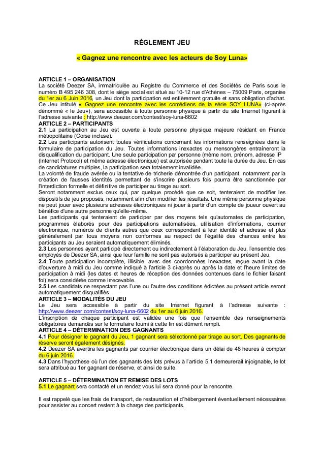 Jeu concours rencontre star