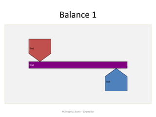 Balance 1


Text




Text




                                        Text




       PK Shapes Libarry – Charts Bar
 