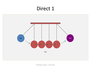 Direct 1




Text                                    Text




                   Text




       PK Shapes Libarry – Charts Bar
 