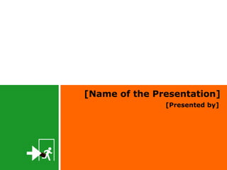 [Presented by] [Name of the Presentation] 