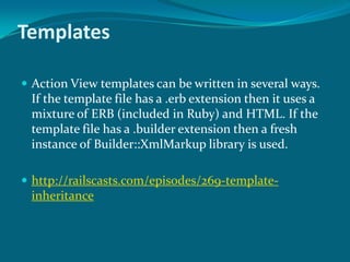 Templates, partials and layouts | PPTX