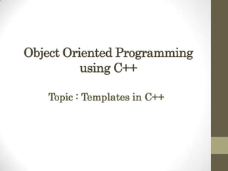 Templates presentation | PPT