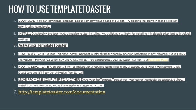 Templatetoaster 7 Serial Key