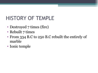 Temple Of Artemis | PPT