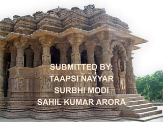 SUBMITTED BY:
TAAPSI NAYYAR
SURBHI MODI
SAHIL KUMAR ARORA
 