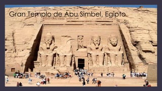 Gran Templo de Abu Simbel, Egipto.
 