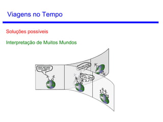 Viagem no Tempo
Solução Possível: inversão do sentido do tempo.
Corra Lola Corra
(1999)
 