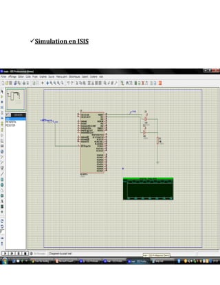 Simulation en ISIS
 