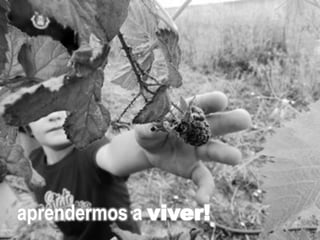 aprendermos a viver!
 