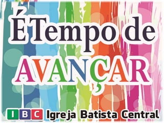 É Tempo de Avansar