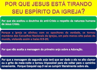 é Tempo de sair de jesuralém