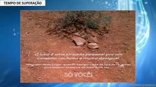 TEMPO DE SUPERAÇÃO
 
