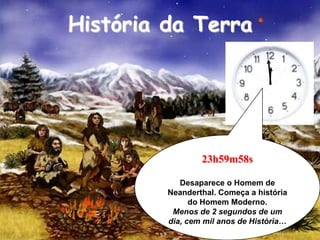 Tempo geológico e história da terra