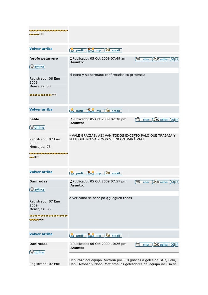 Temporada 2009 2010 en cesped