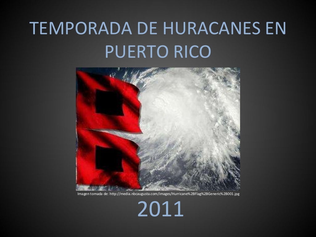 Temporada de Huracanes en Puerto Rico Una Breve Historia